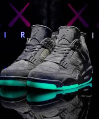 Buy KAWS X AIR JORDAN 4 retro cool grey in Pakistan