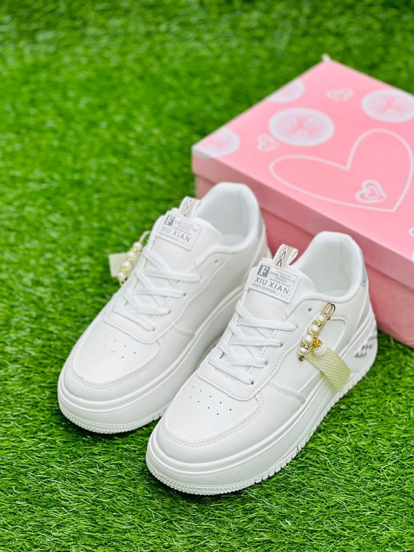 Breathable Trainers Women’s Sneakers Casual Shoes Flats Air Mesh