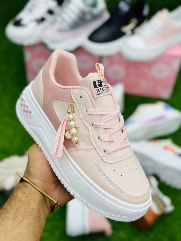 Breathable Trainers Women’s Sneakers Casual Shoes Flats Air Mesh