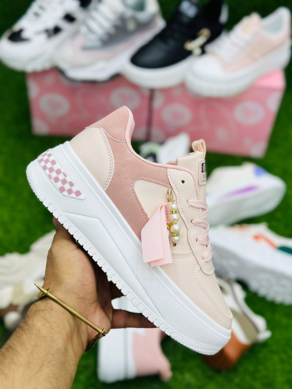 Breathable Trainers Women’s Sneakers Casual Shoes Flats Air Mesh