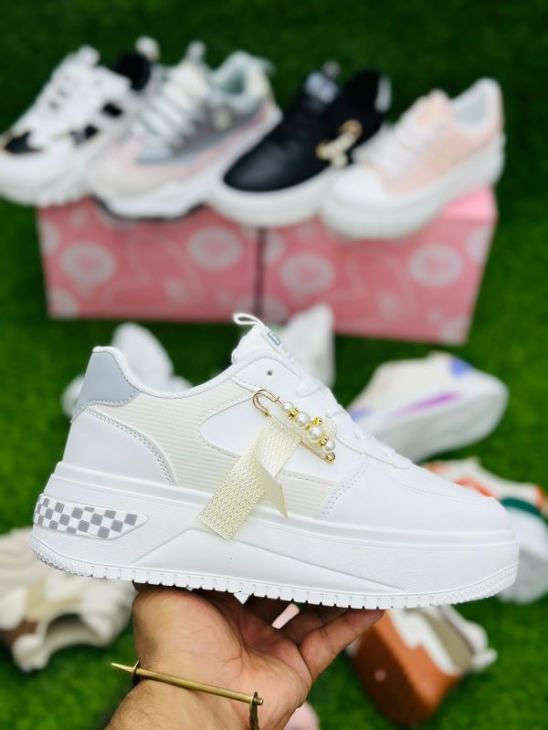 Breathable Trainers Women’s Sneakers Casual Shoes Flats Air Mesh