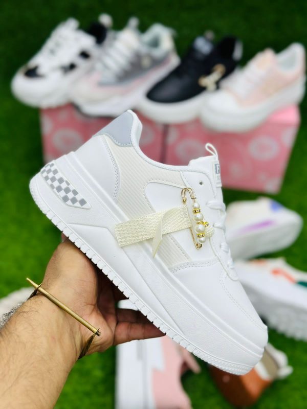 Breathable Trainers Women’s Sneakers Casual Shoes Flats Air Mesh