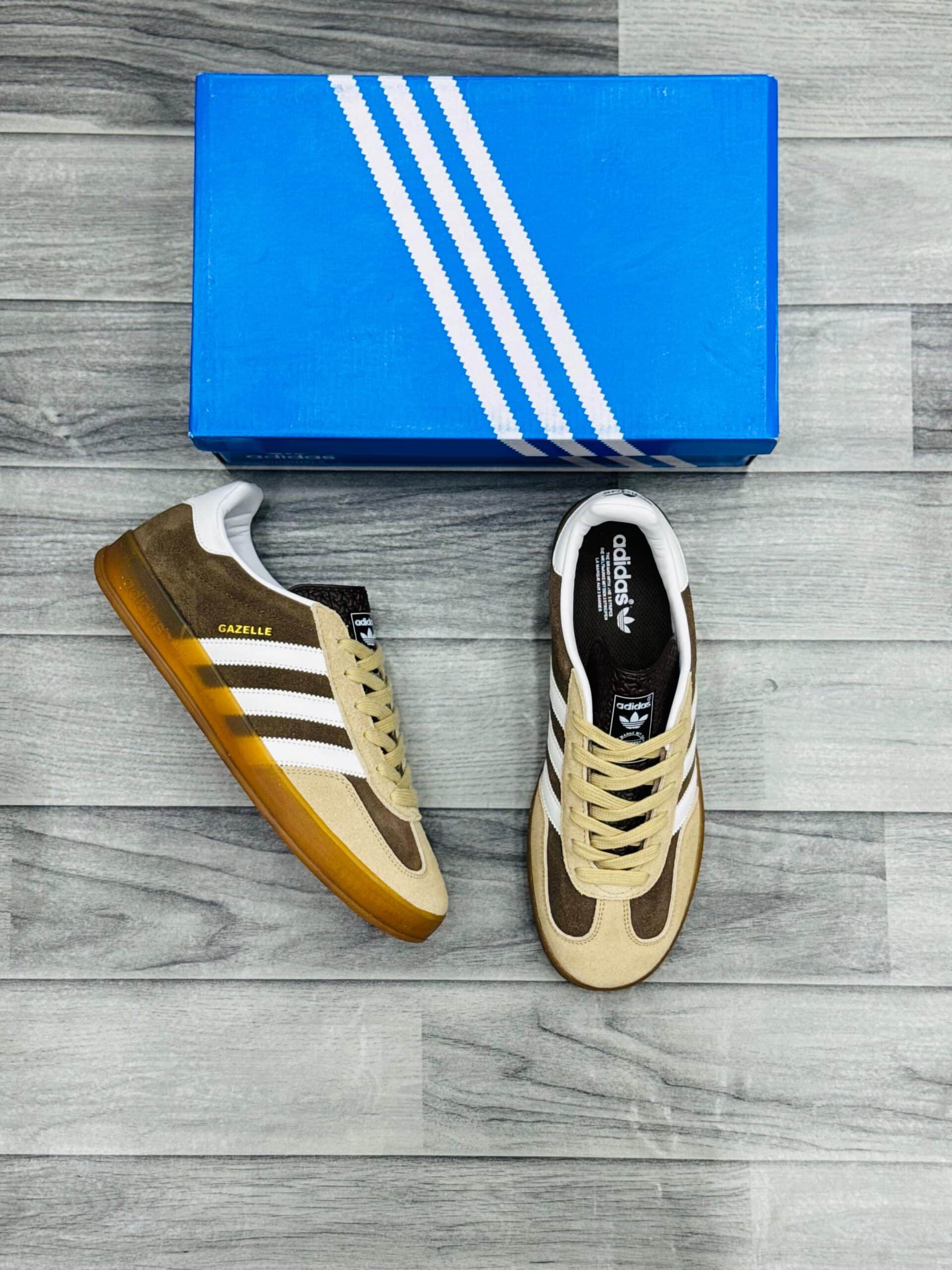 adidas gazelle silver green womens Adi Gazelle Indoor Premium main image 1